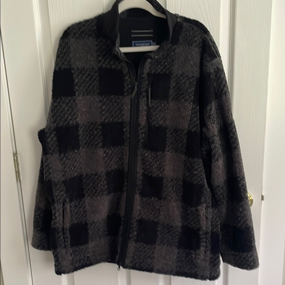 Vineyard Vines Black and Gray Jacket